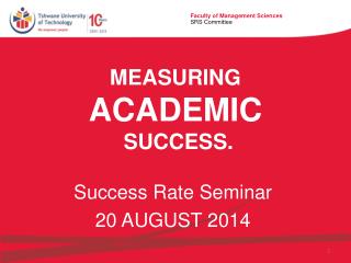 Measuring academic success.