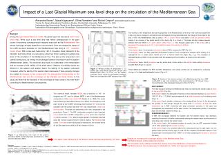 Impact of a Last Glacial Maximum sea-level drop on the circulation of the Mediterranean Sea