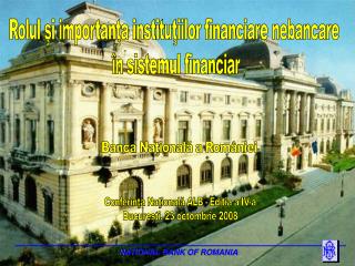 Banca Naţională a României