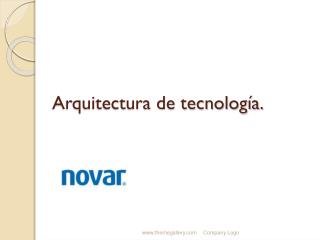 Arquitectura de tecnología.