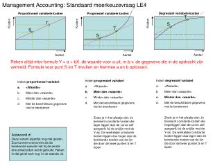 Proportioneel variabele kosten