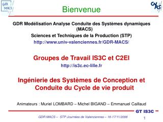 Bienvenue