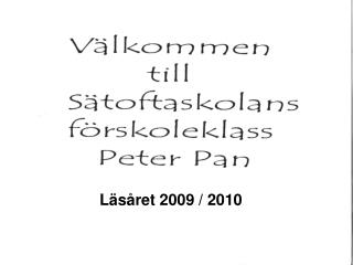 Läsåret 2009 / 2010