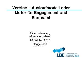 Vereine – Auslaufmodell oder Motor für Engagement und Ehrenamt