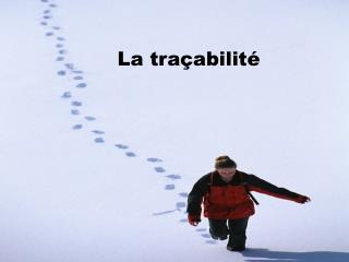 La traçabilité