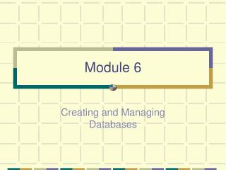 Module 6