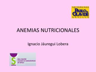 ANEMIAS NUTRICIONALES