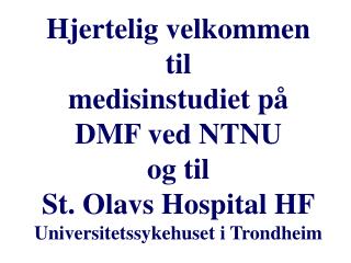 Semesterkoordinator (1A): Overlege/prof. II Bjørn Hilt 	Arbeidsmedisinsk avdeling,