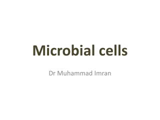 Microbial cells