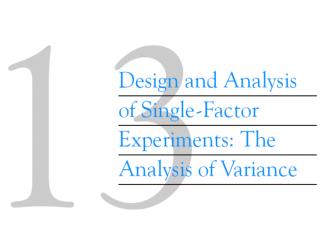 13-1 Designing Engineering Experiments