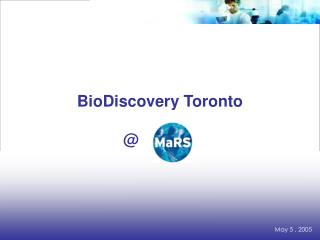 BioDiscovery Toronto @