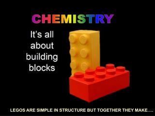 LEGOS ARE SIMPLE IN STRUCTURE BUT TOGETHER THEY MAKE….