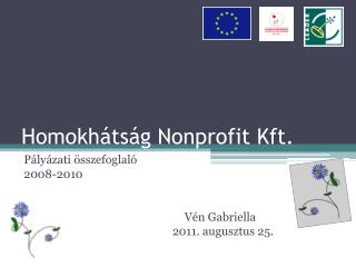 Homokhátság Nonprofit Kft.