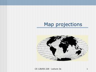 Map projections