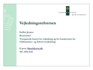 Vejledningsreformen