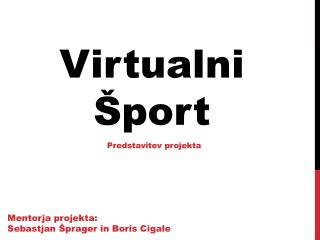 Virtualni Šport