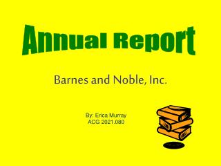 Barnes and Noble, Inc.