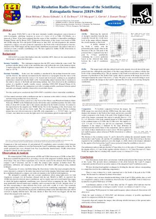 High-Resolution Radio Observations of the Scintillating Extragalactic Source J1819+3845