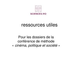 ressources utiles