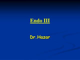 Endo III