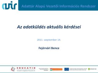 Adattár Alapú Vezetői Információs Rendszer