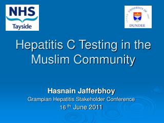 Hepatitis C Testing in the Muslim Community