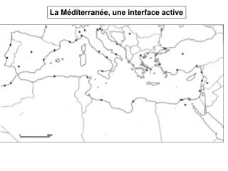 La Méditerranée, une interface active