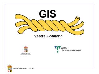 Informationskartan GIS Västra Götaland