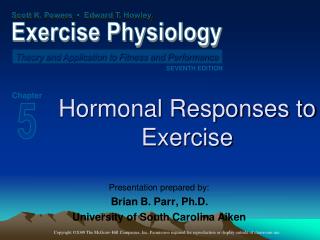 Hormonal Responses to Exercise