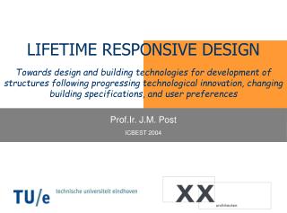 LIFETIME RESPONSIVE DESIGN