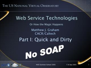 Part I: Quick and Dirty