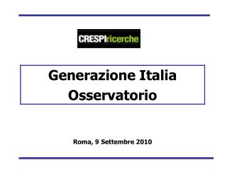 23 Luglio 2010