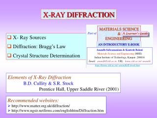 PPT - X-RAY DIFFRACTION PowerPoint Presentation, free download - ID:637632