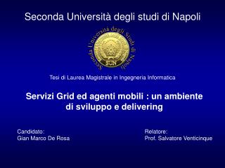 Seconda Università degli studi di Napoli