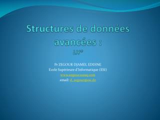 Structures de données avancées : LH*