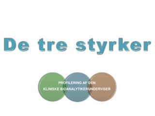 De tre styrker