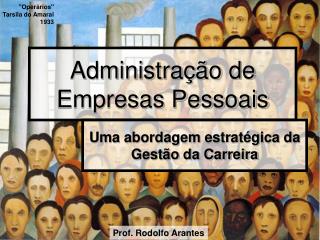 Administração de Empresas Pessoais