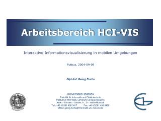 Arbeitsbereich HCI-VIS