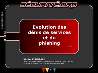 Evolution des dénis de services et du phishing 						v1.1