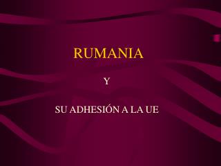RUMANIA
