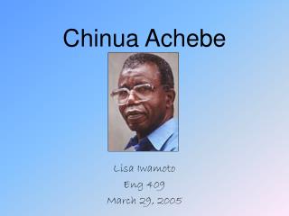 Chinua Achebe