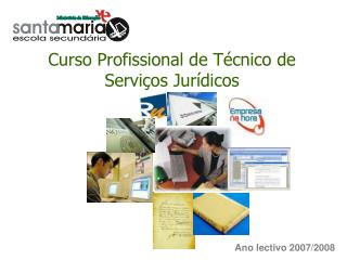 Curso Profissional de Técnico de Serviços Jurídicos