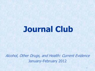 Journal Club