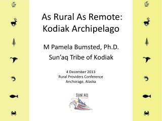 As Rural As Remote: Kodiak Archipelago