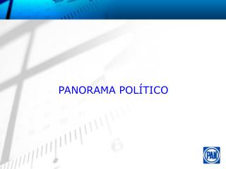 PANORAMA POLÍTICO