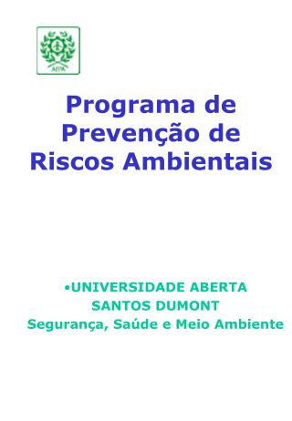 Programa de Prevenção de Riscos Ambientais