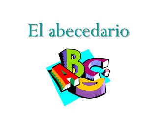 El abecedario