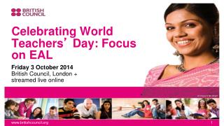 Celebrating World Teachers ’ Day: Focus on EAL