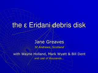 the ε Eridani debris disk