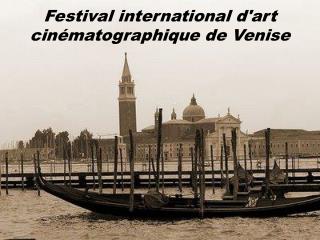 Festival international d'art cinématographique de Venise